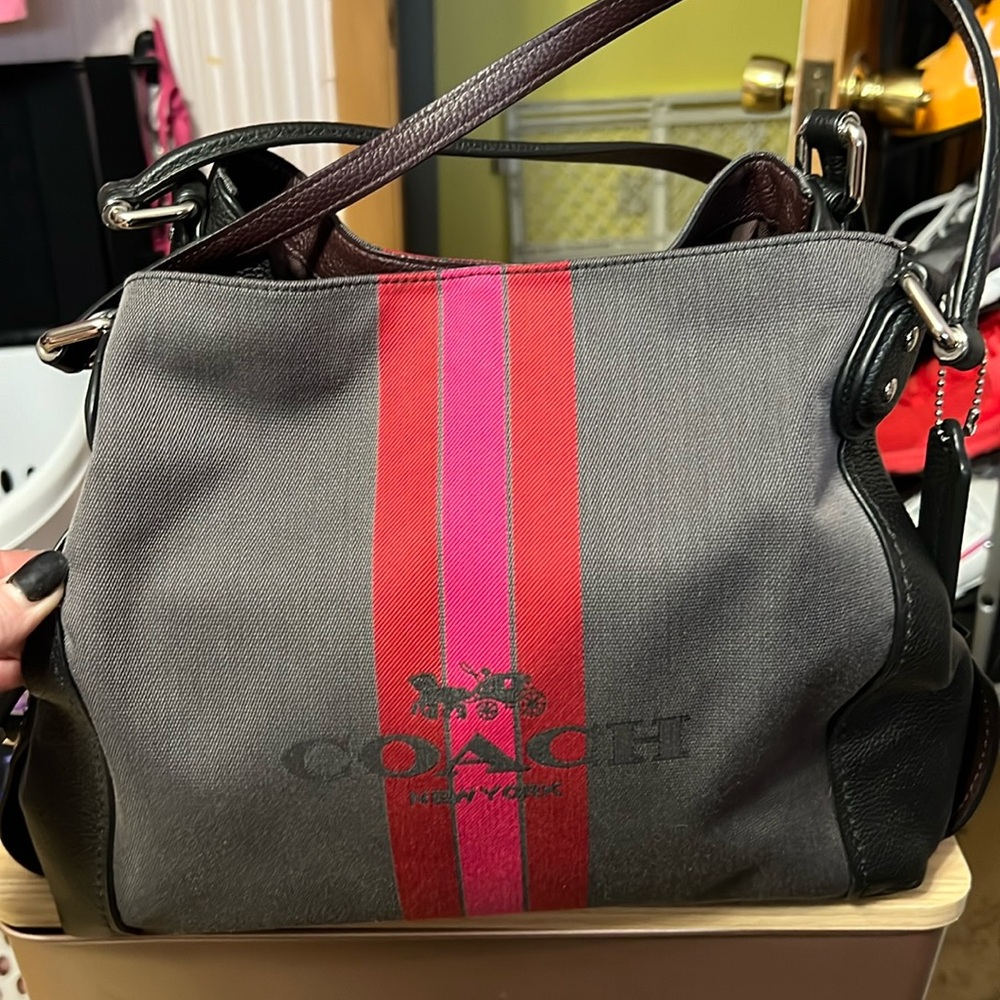 Coach hand bag